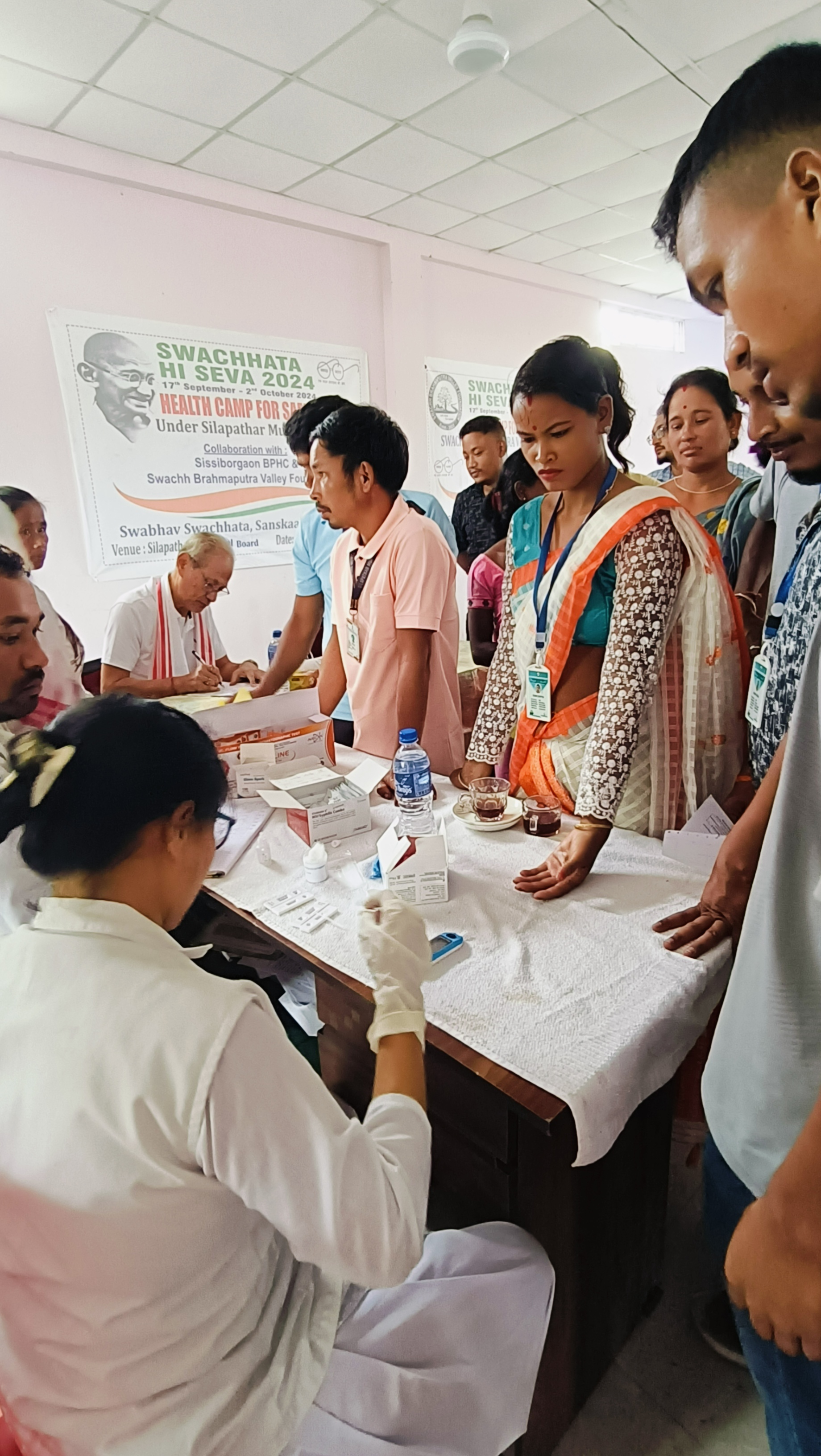 Health Check-up Camp for Sanitation Workers (Sissiborgaon BPHC) - Photo 5